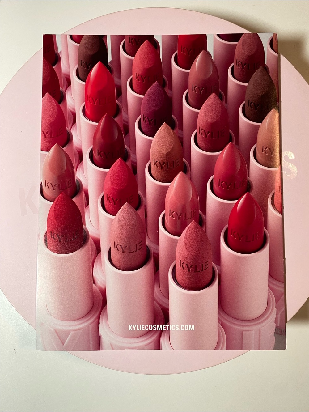 Rare! 24 LIPSTICKS 2 layer wheel | Kylie Cosmetics Collection Collectors PR Box